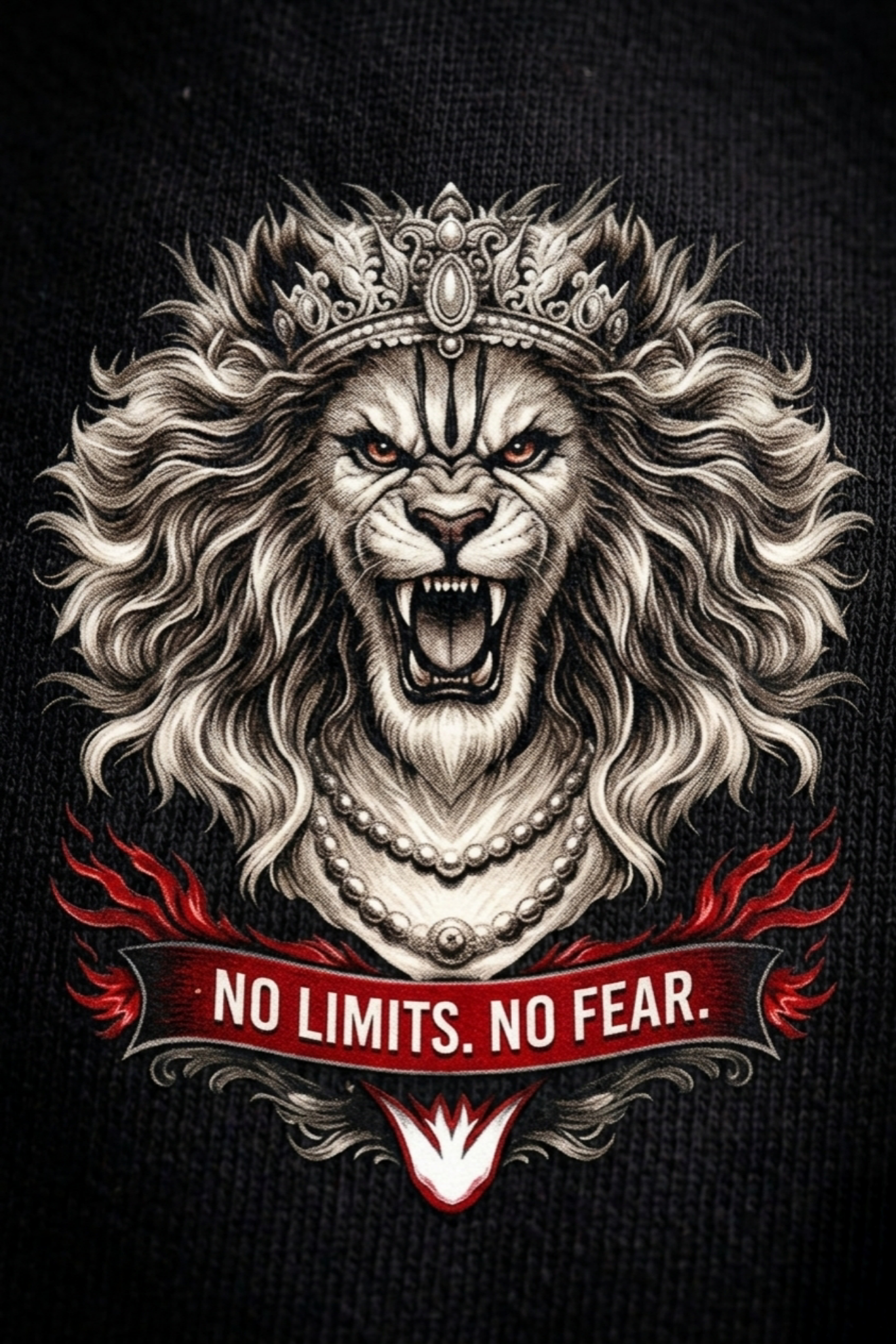 No Limits No Fear — Premium Terry Tee
